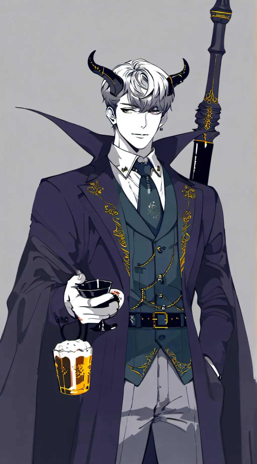 ai character: damon background