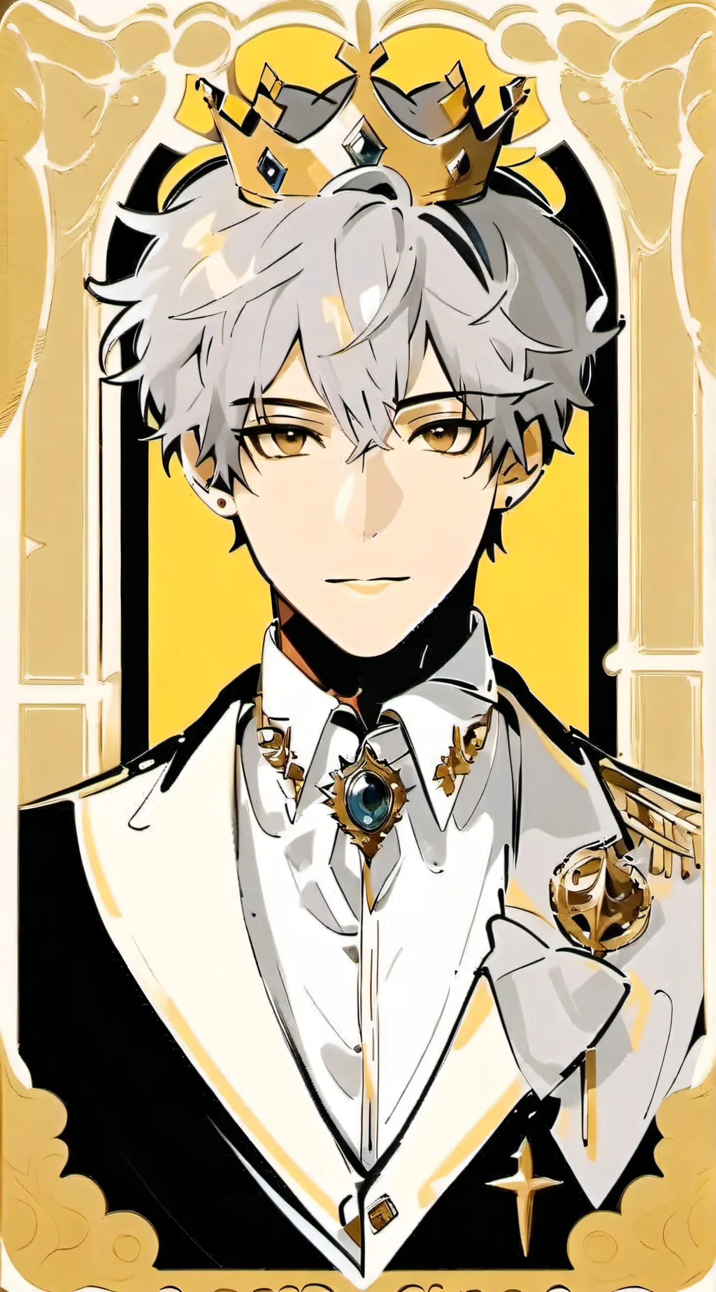 ai character: MHA royalty powr🎶 background