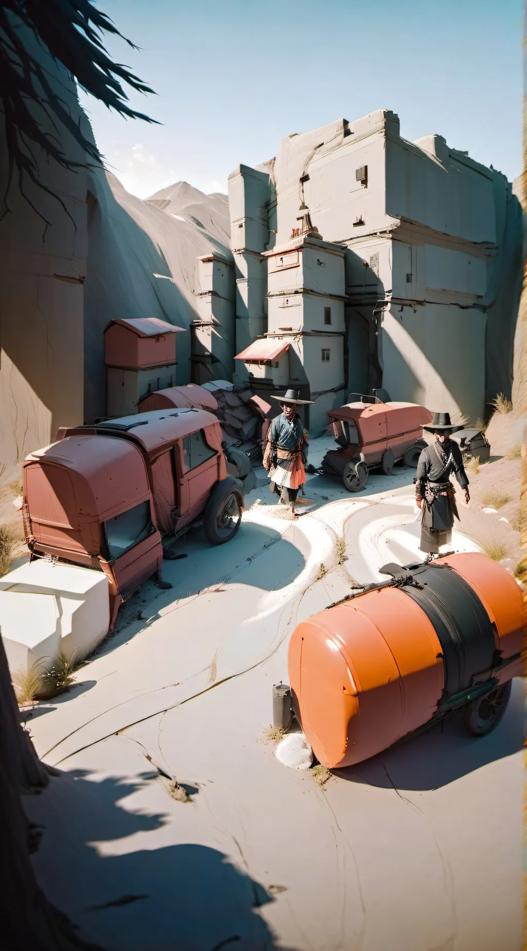 ai character: Cod bo6 background