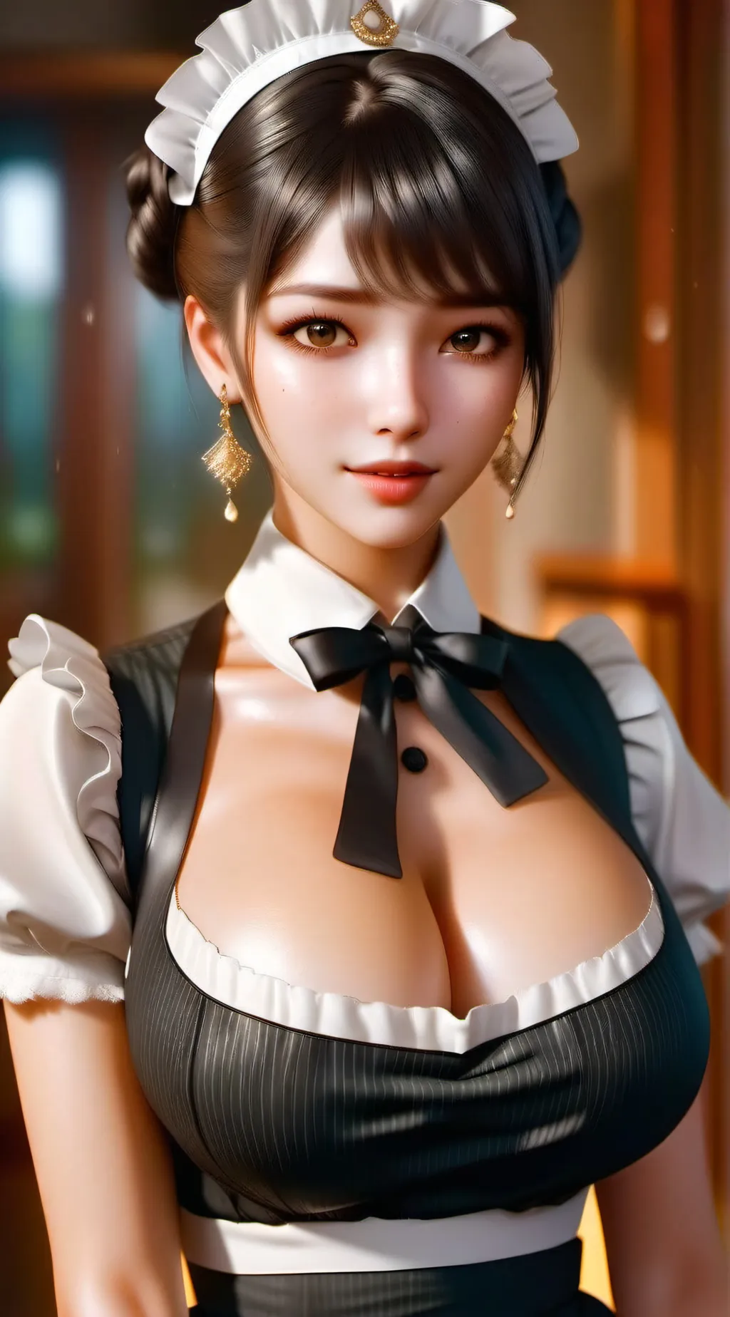 ai character: Maid (sus)  background