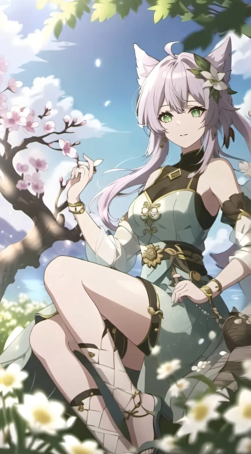 ai character: Furry background