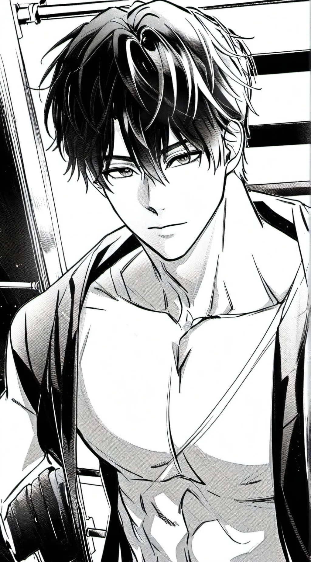 ai character: Gym instructor  background