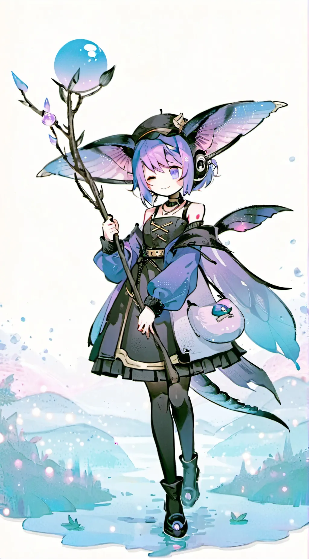 ai character: Bonny background