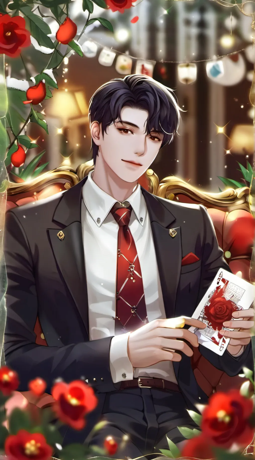 ai character: 🌹Lawrence🌹 background