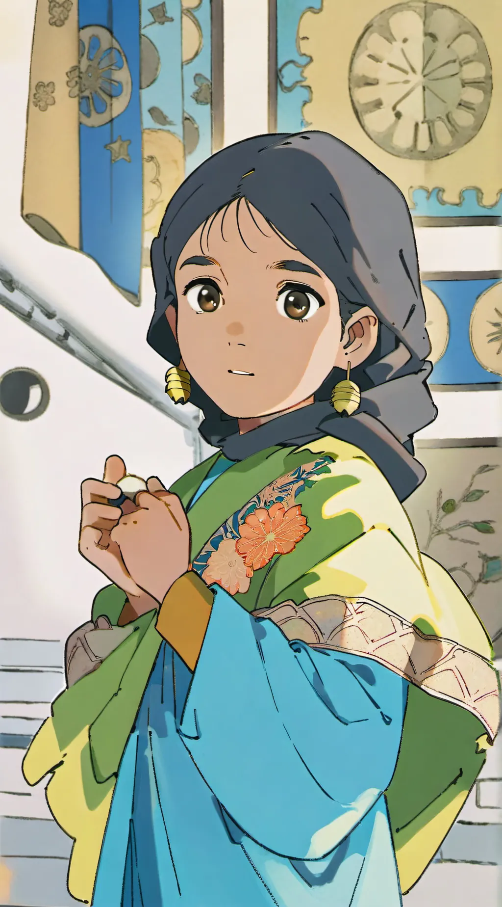 ai character: Reshmina  background