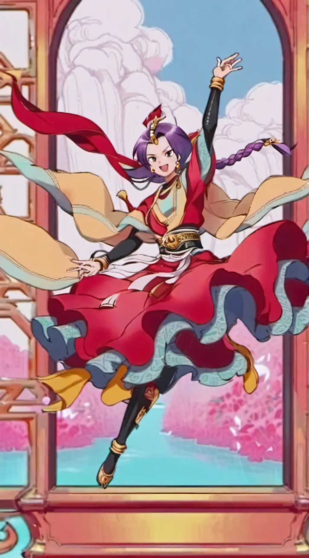 ai character: Team locket ￼ background