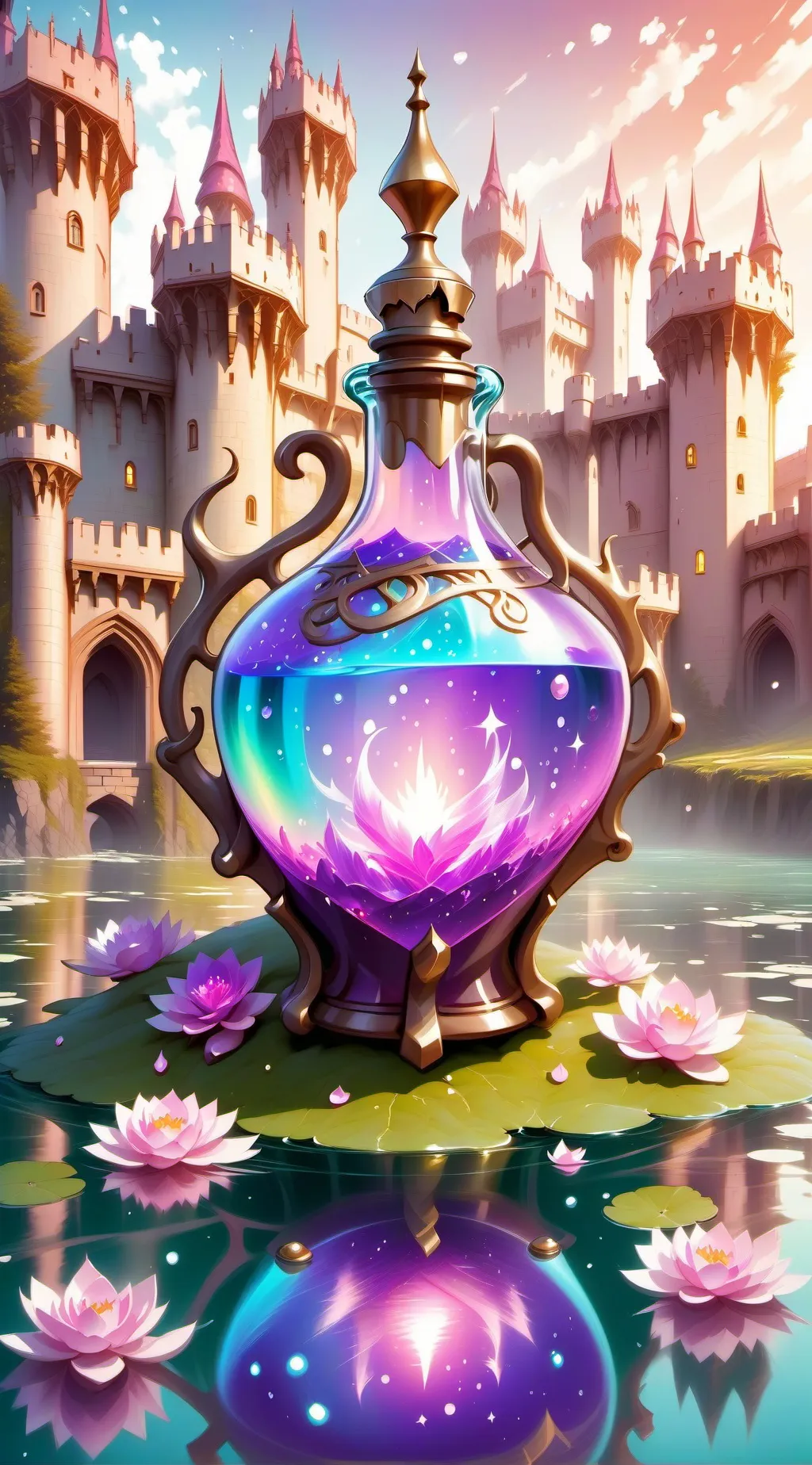 ai character: Hogwarts (in Love) background