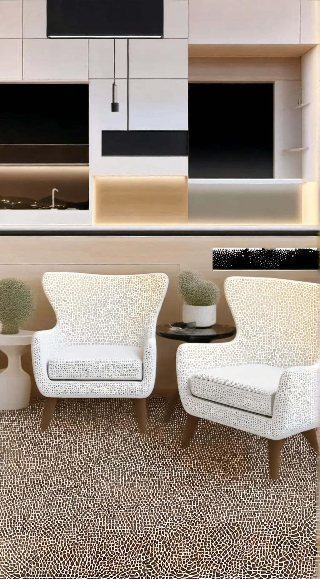 ai character: resting  background