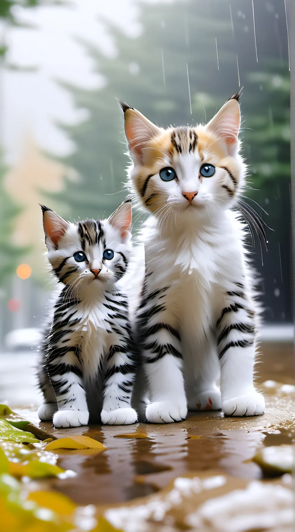 ai character: Poor kitten background