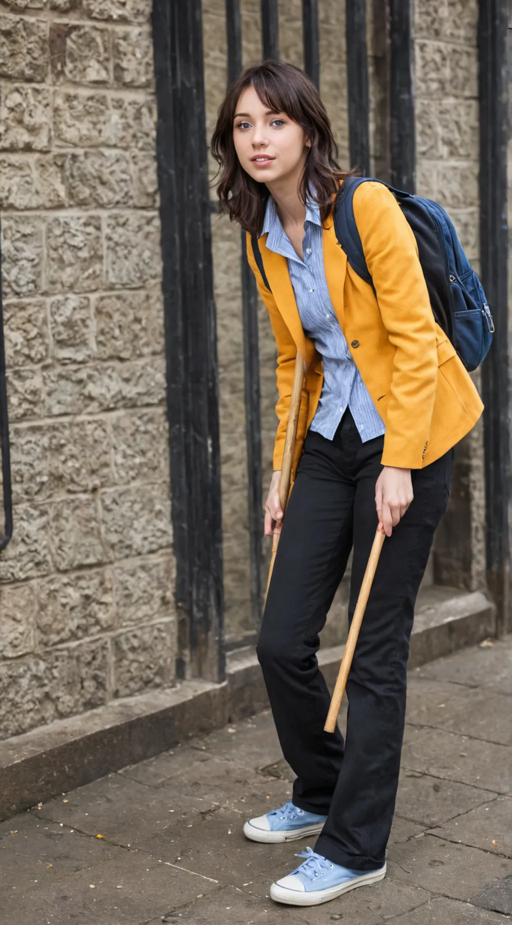 ai character: Mia the brat background