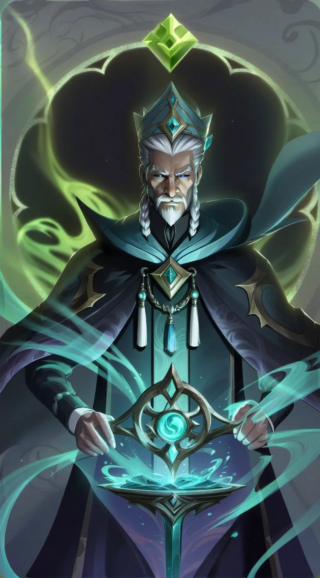 ai character: Master Alderon background