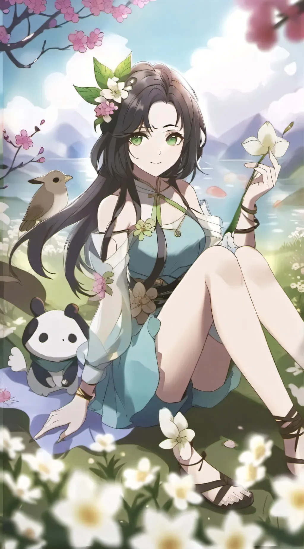 ai character: ~Hashira Training~ background