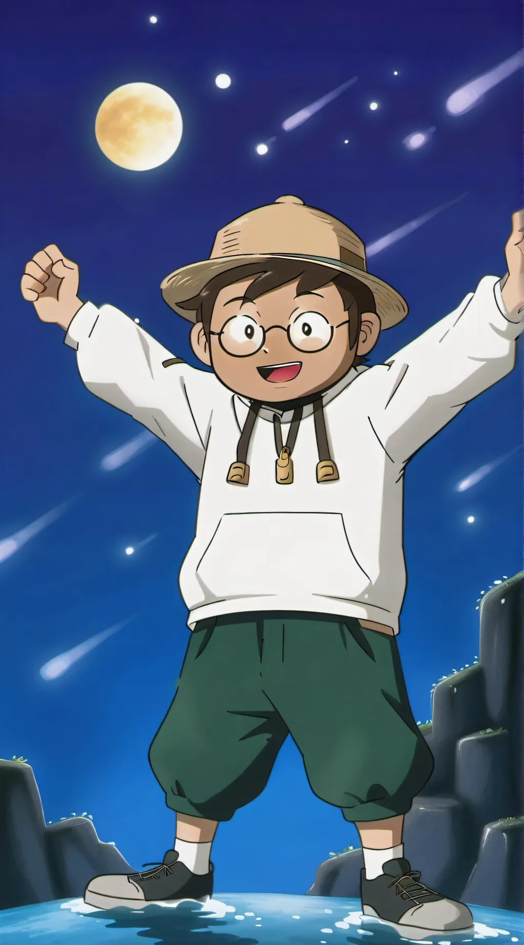 ai character: NotRealYT background