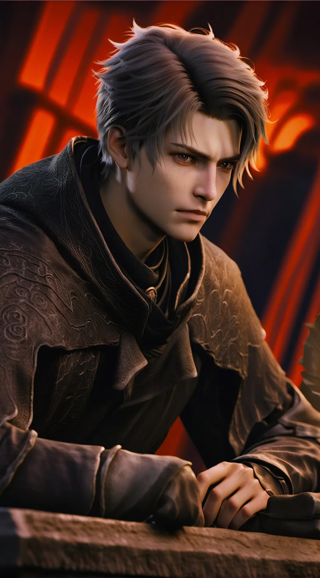 ai character: rafael BL🏳️‍🌈 background