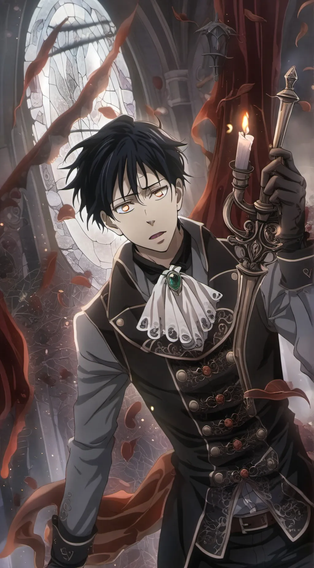 ai character: Locked up🤭 background