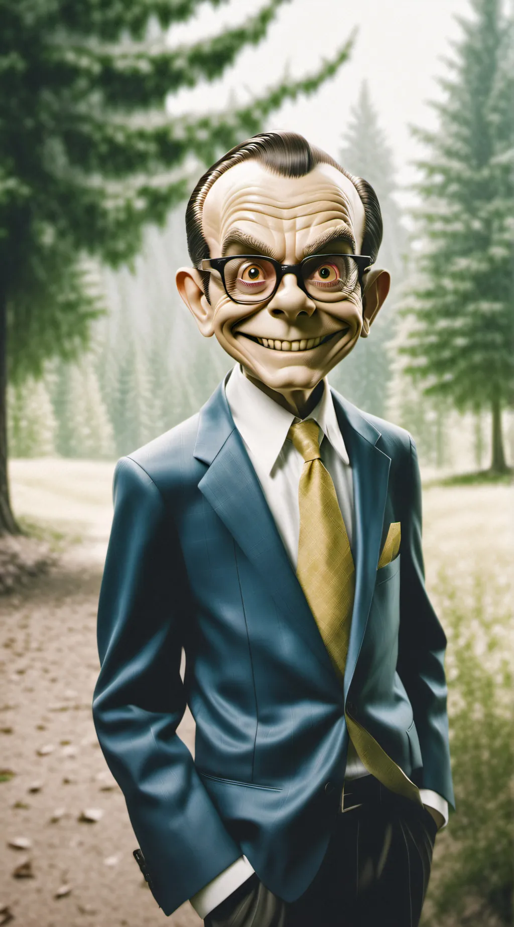 ai character: Slappy  background