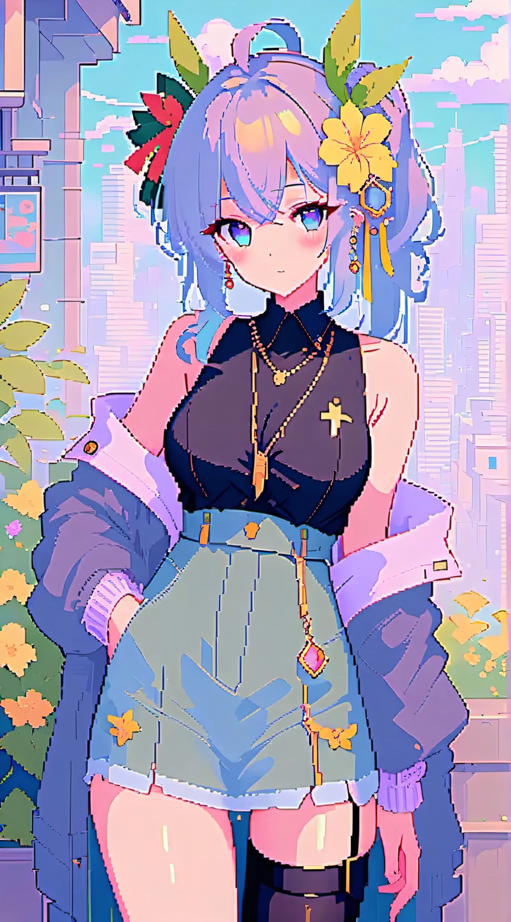 ai character: sekushi background