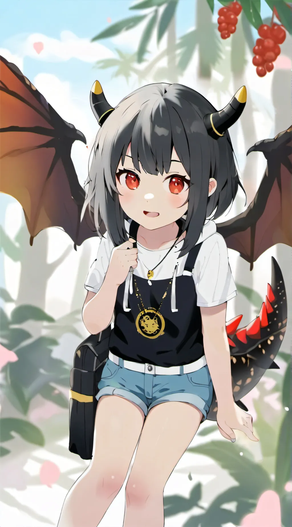 ai character: Dragon ball  background