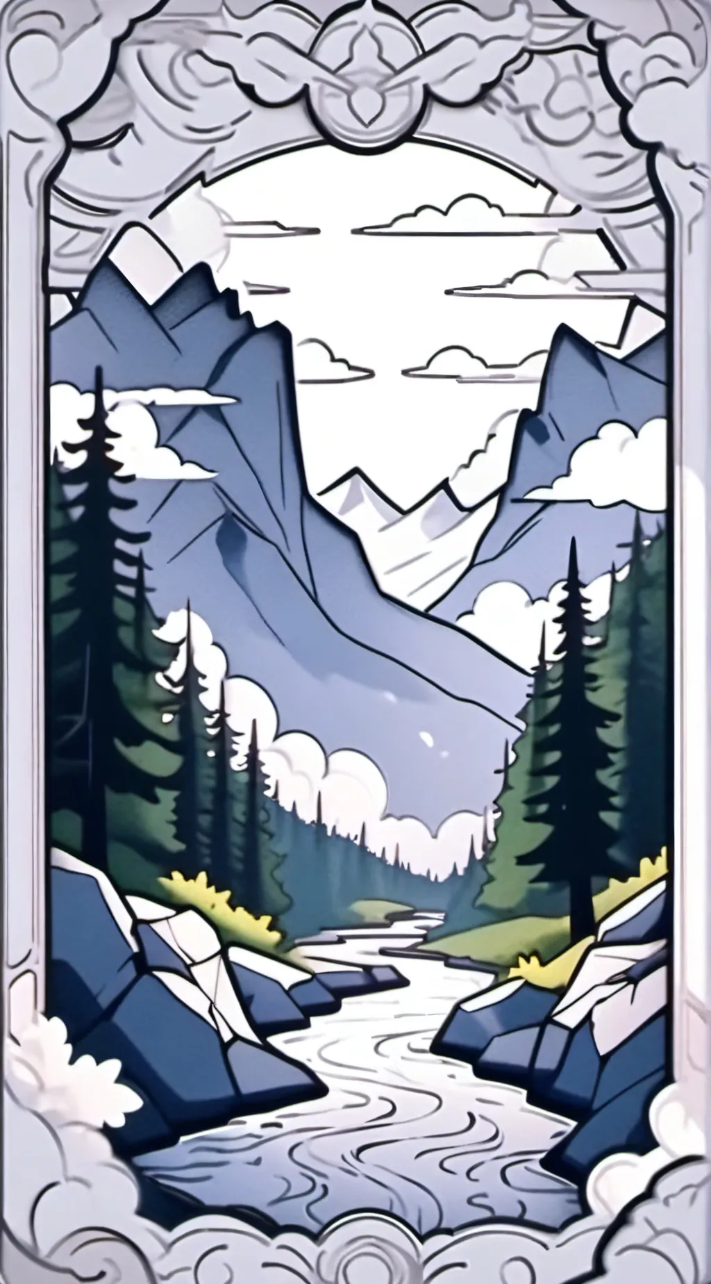 ai character: chip background