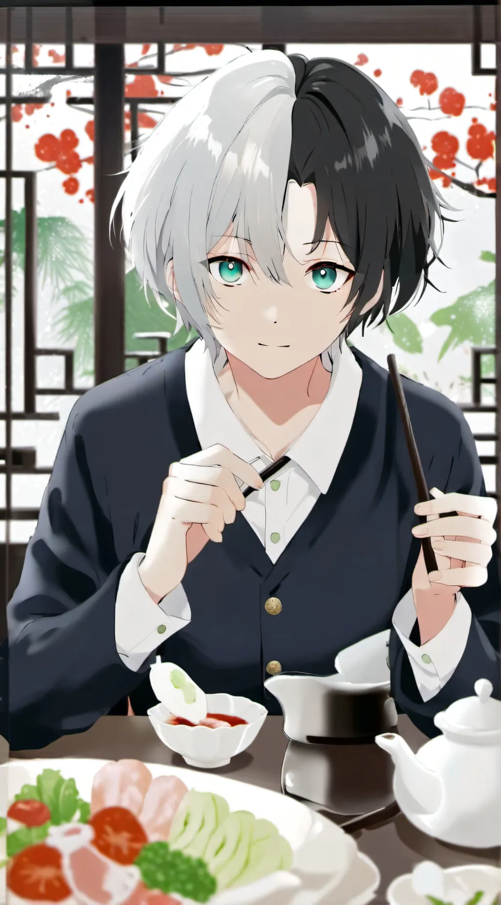 ai character: jjk  background