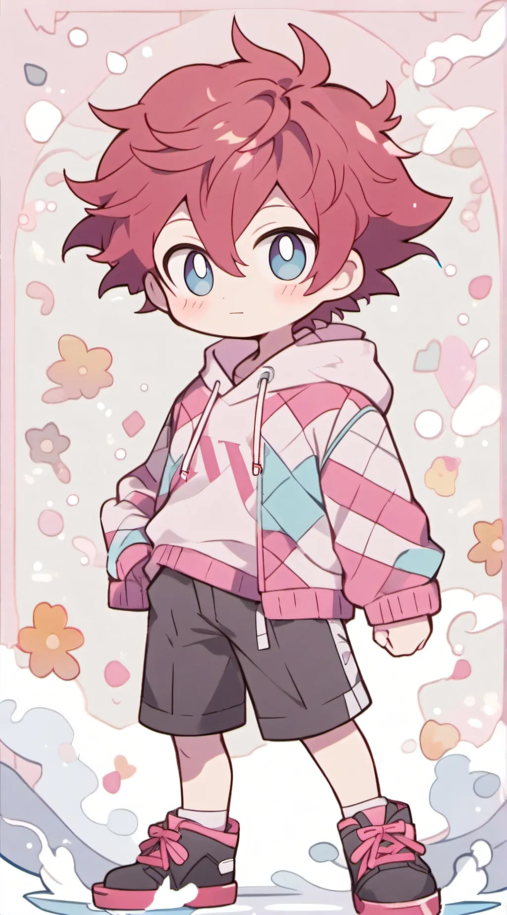 ai character: Aaron  background