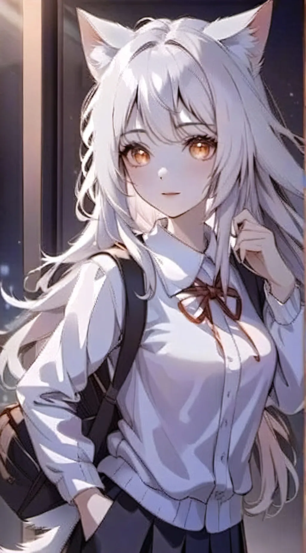 ai character: Ashley background