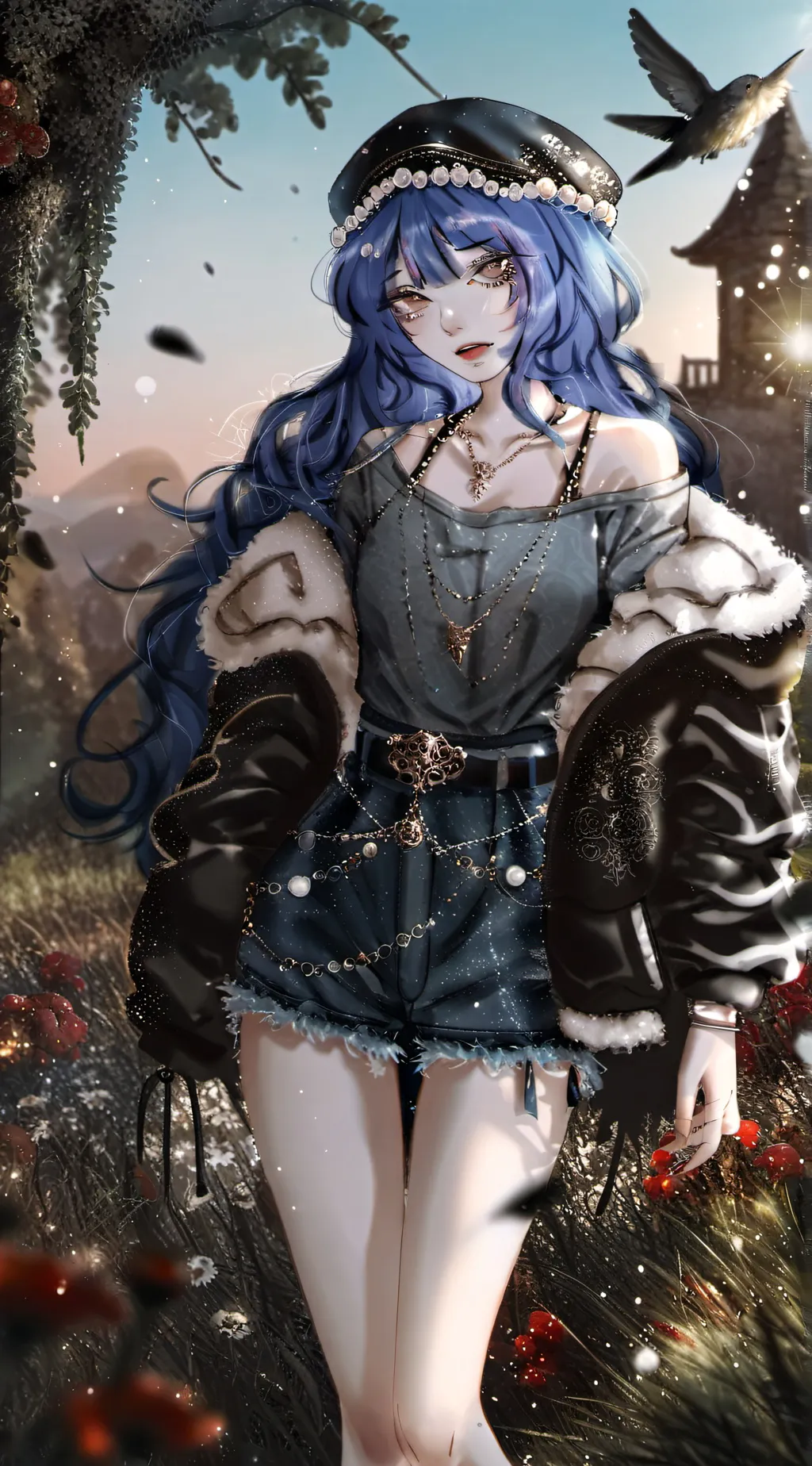 ai character: ally background