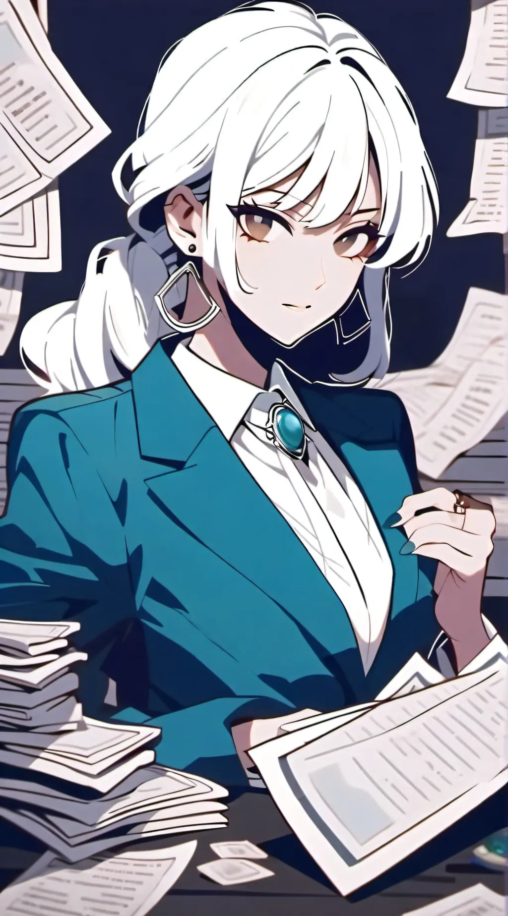 ai character: Elizabeth Marie background