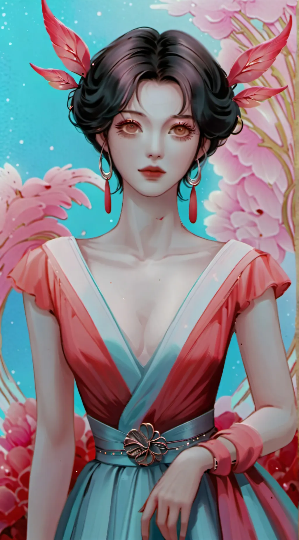 ai character: hazban hotel  background