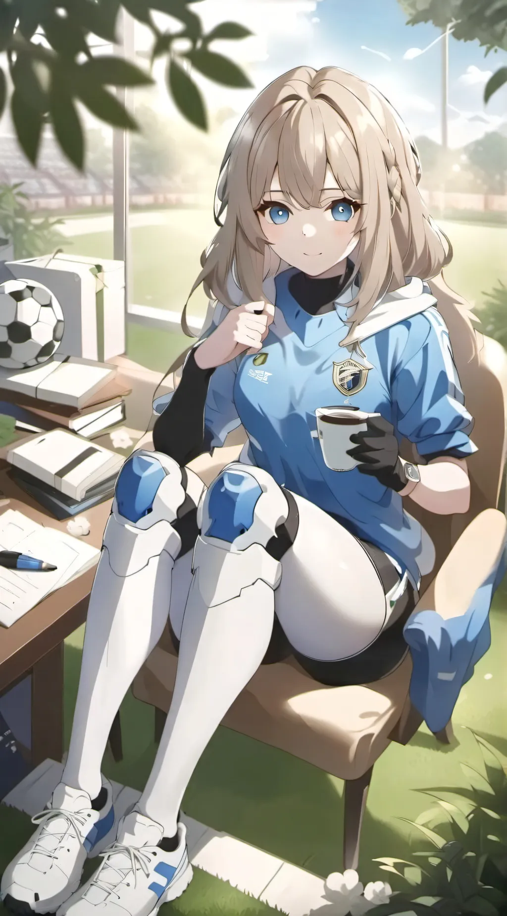 ai character: Carmela background