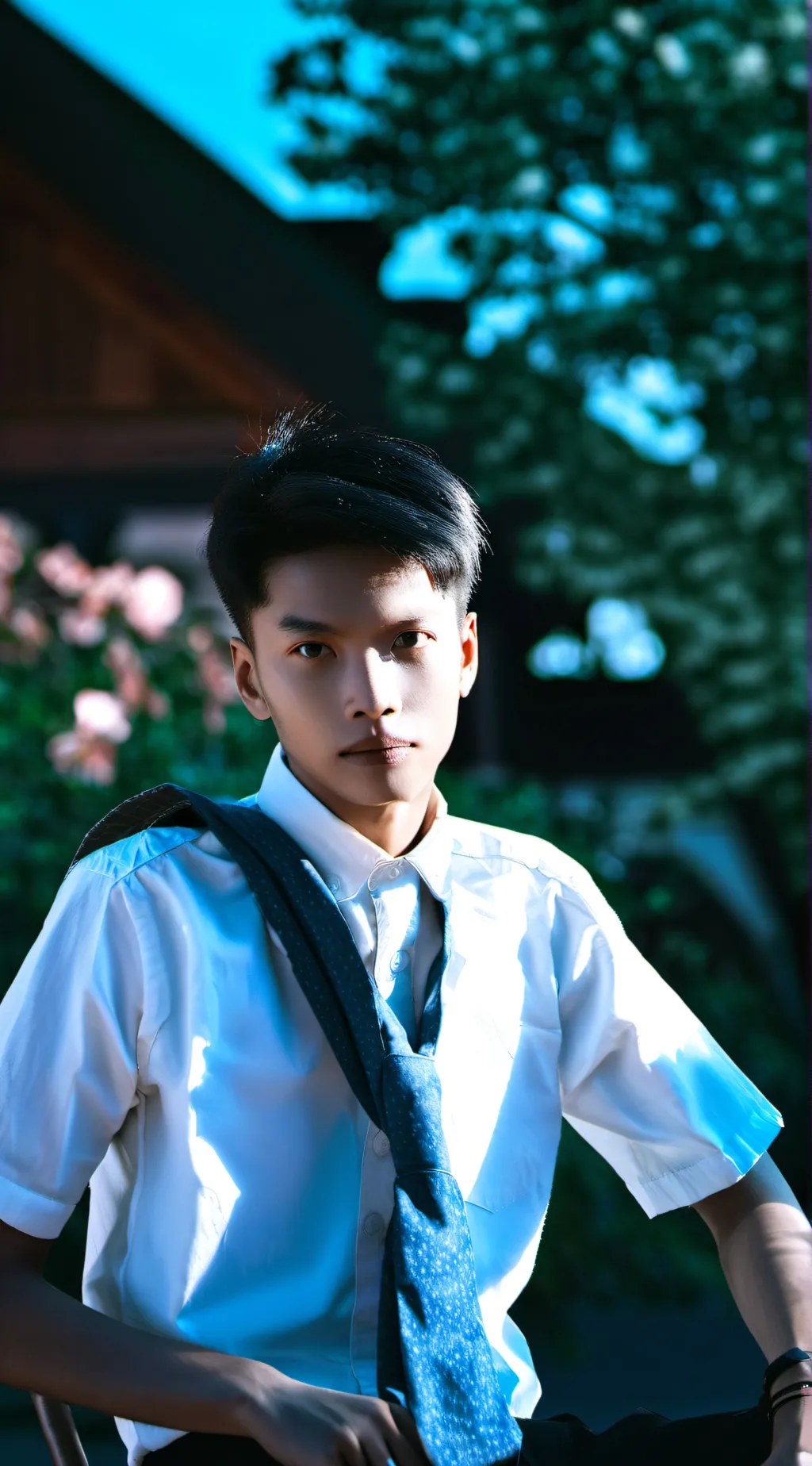 ai character: ❤️😝my school😝❤️ background