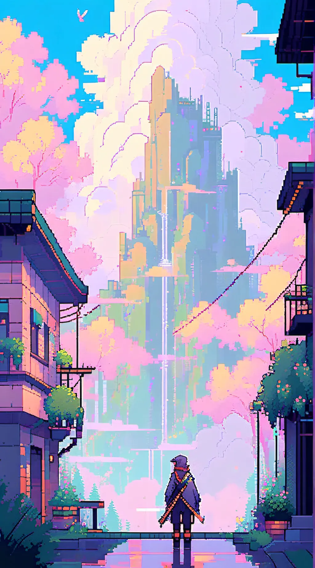 ai character: Skyven background