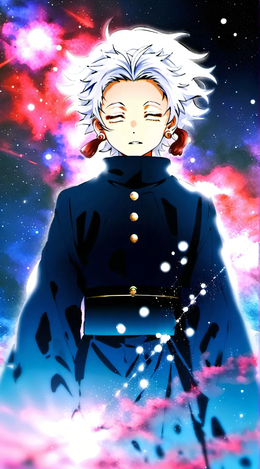 ai character: gosukamegukana background