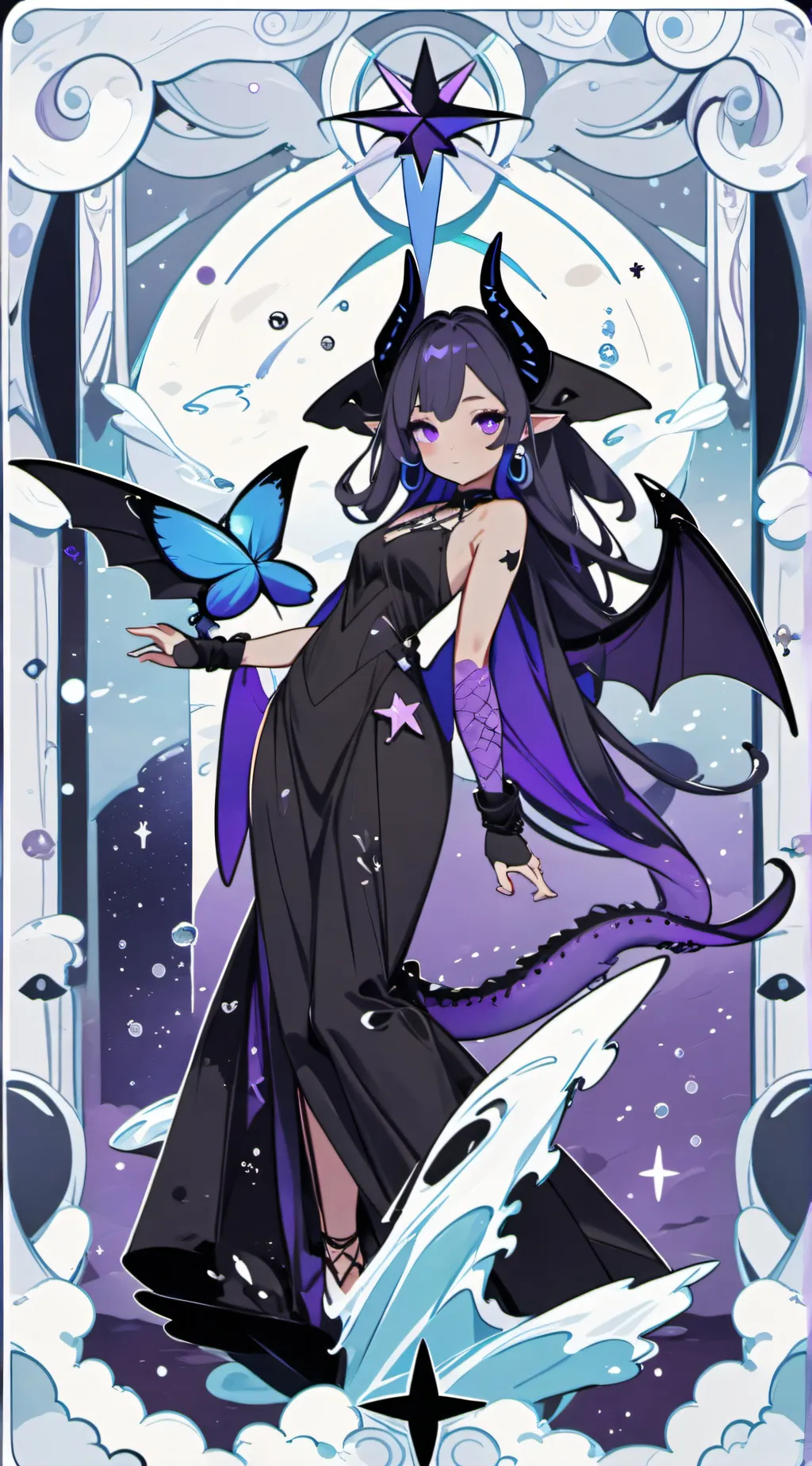 ai character: Oc saver  background