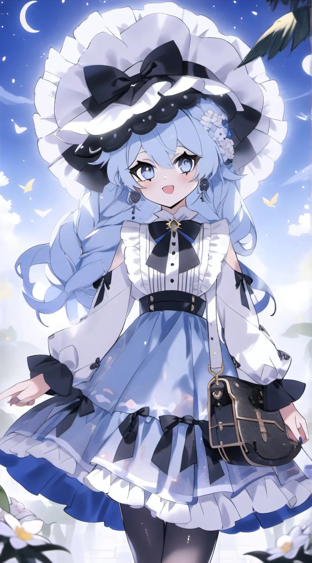 ai character: Cat caffeine background