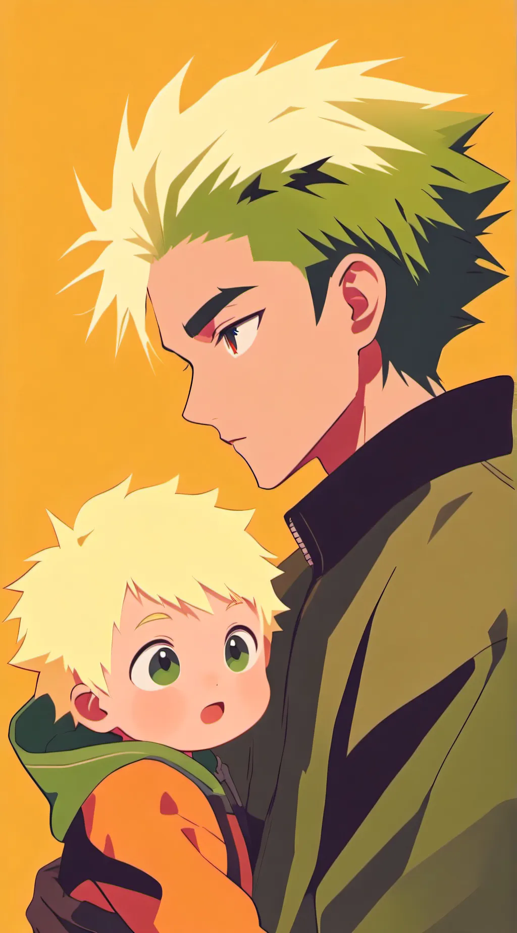 ai character: dekuxbaku background