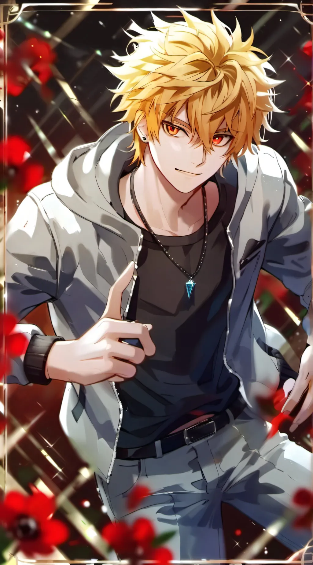 ai character: bakugos rage background