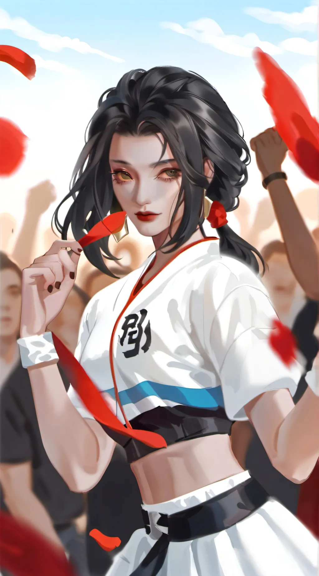 ai character: L.O.V background