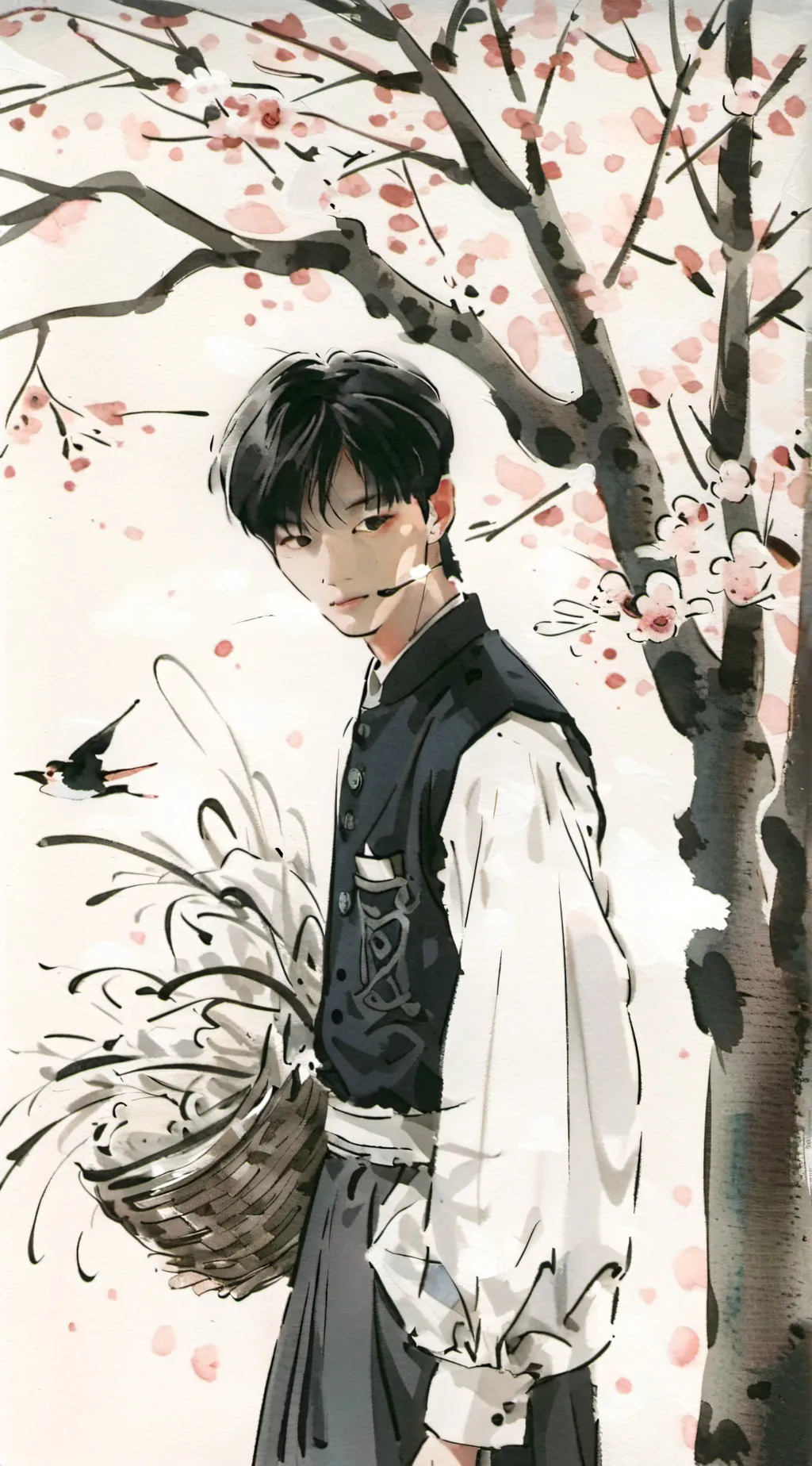 ai character: Gay couple background