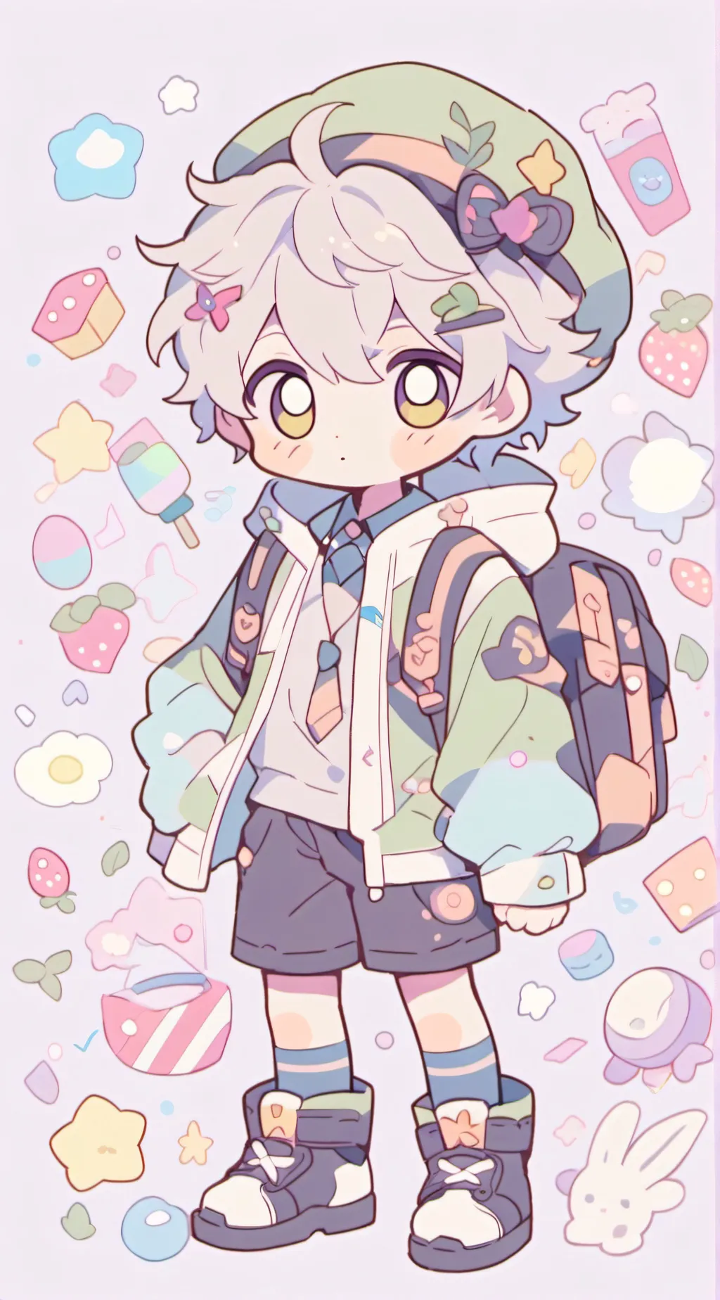 ai character: Vax  background