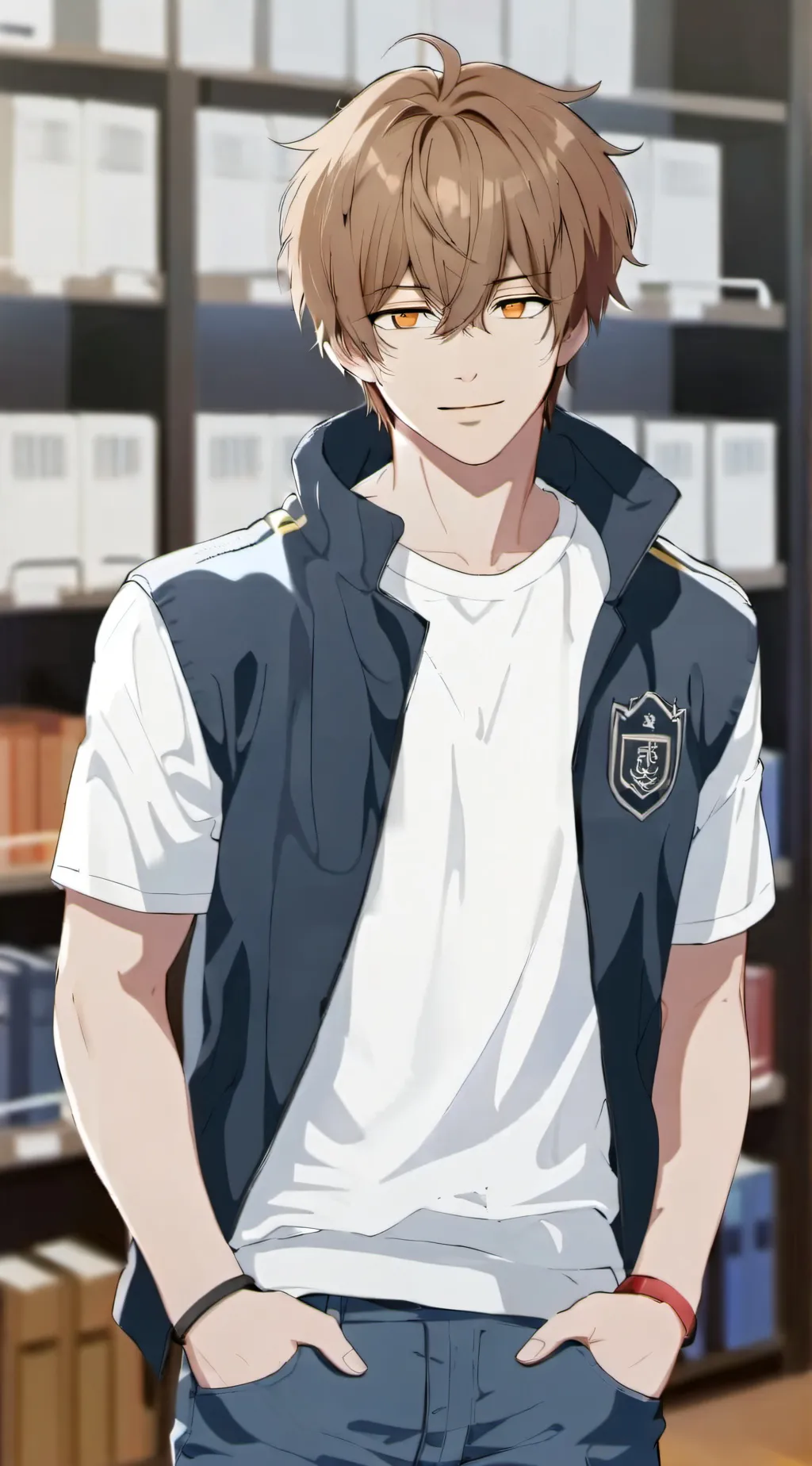 ai character: Kaleb  background