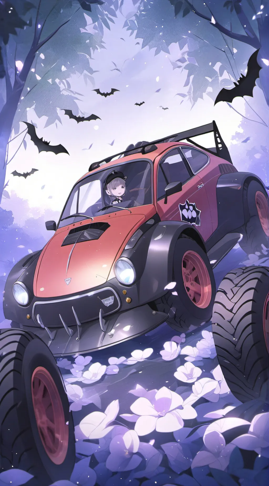 ai character: new bat wheels background