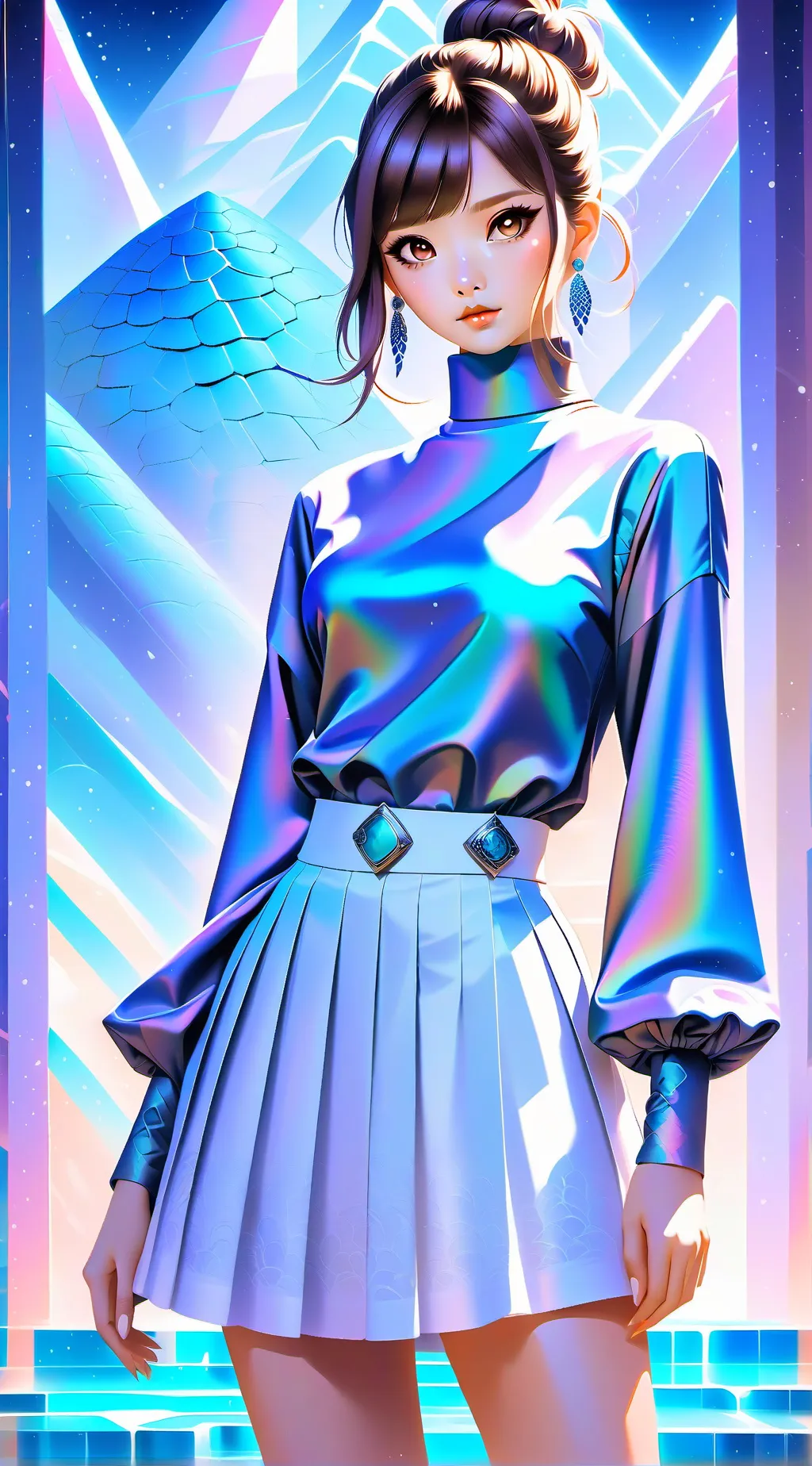 ai character: MM2 x DTI background