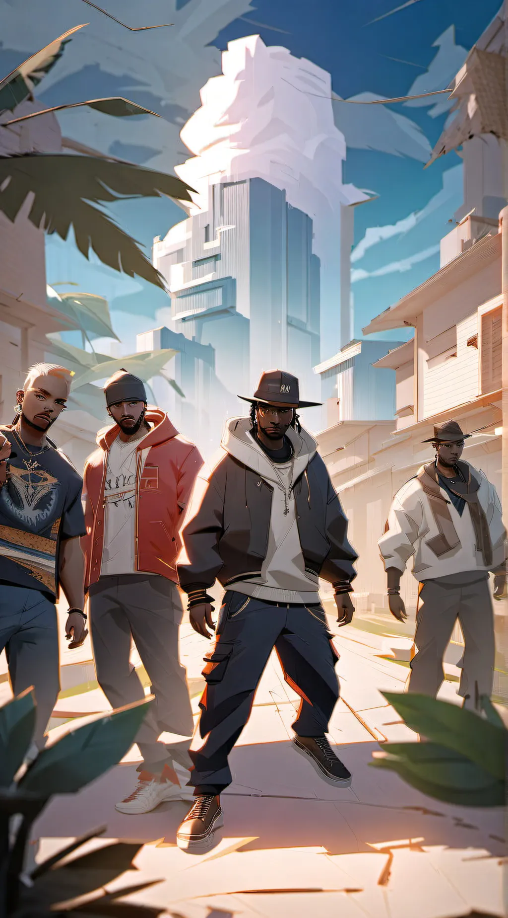 ai character: your gang  background