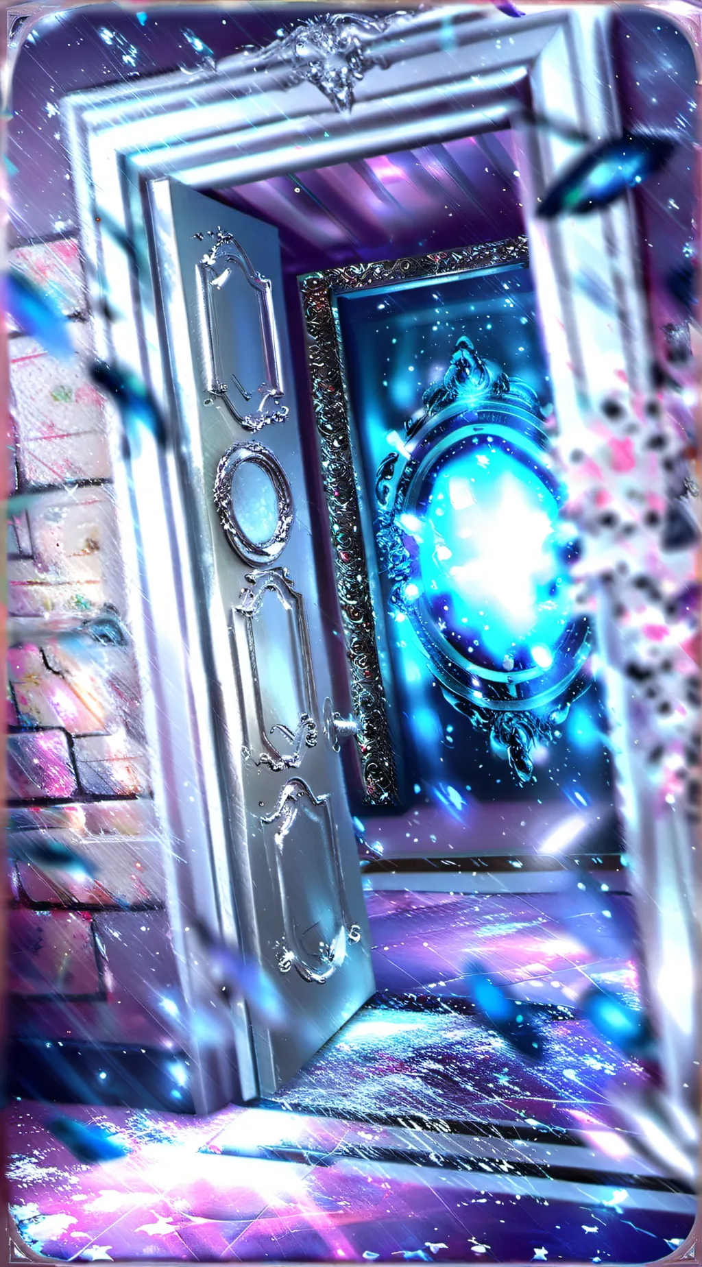 ai character: MD but in doors background