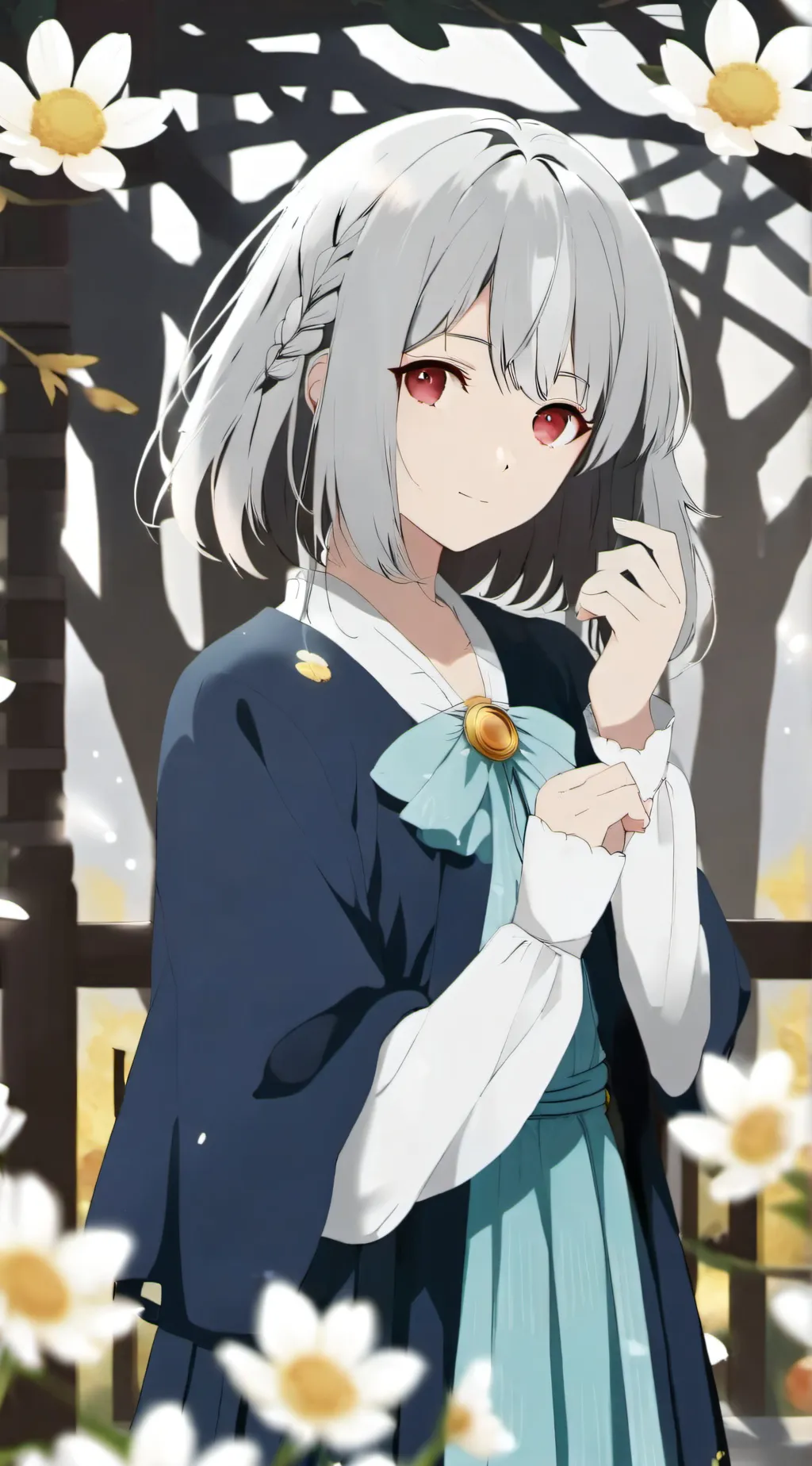 ai character: kny road trip background