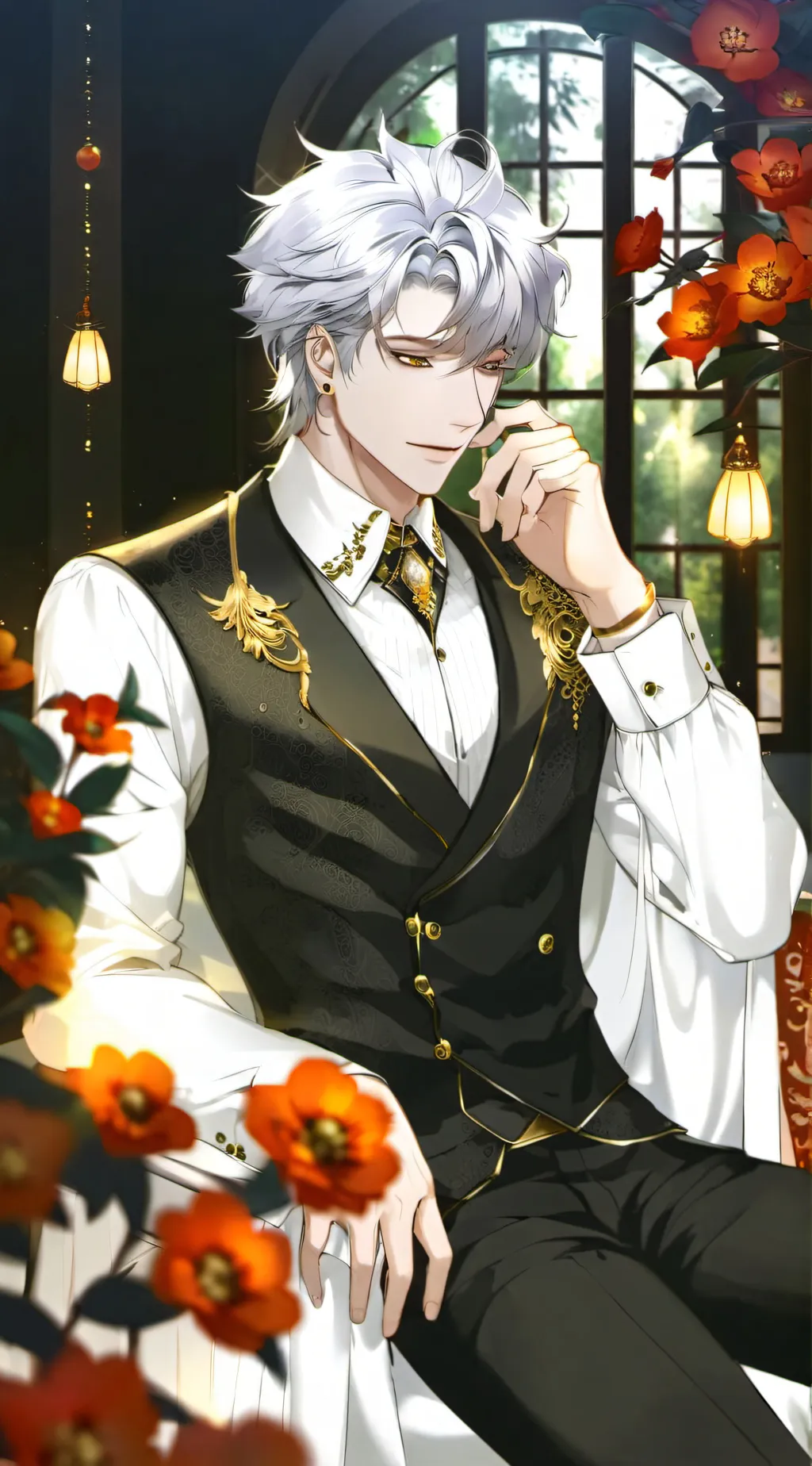 ai character: Люцифер background