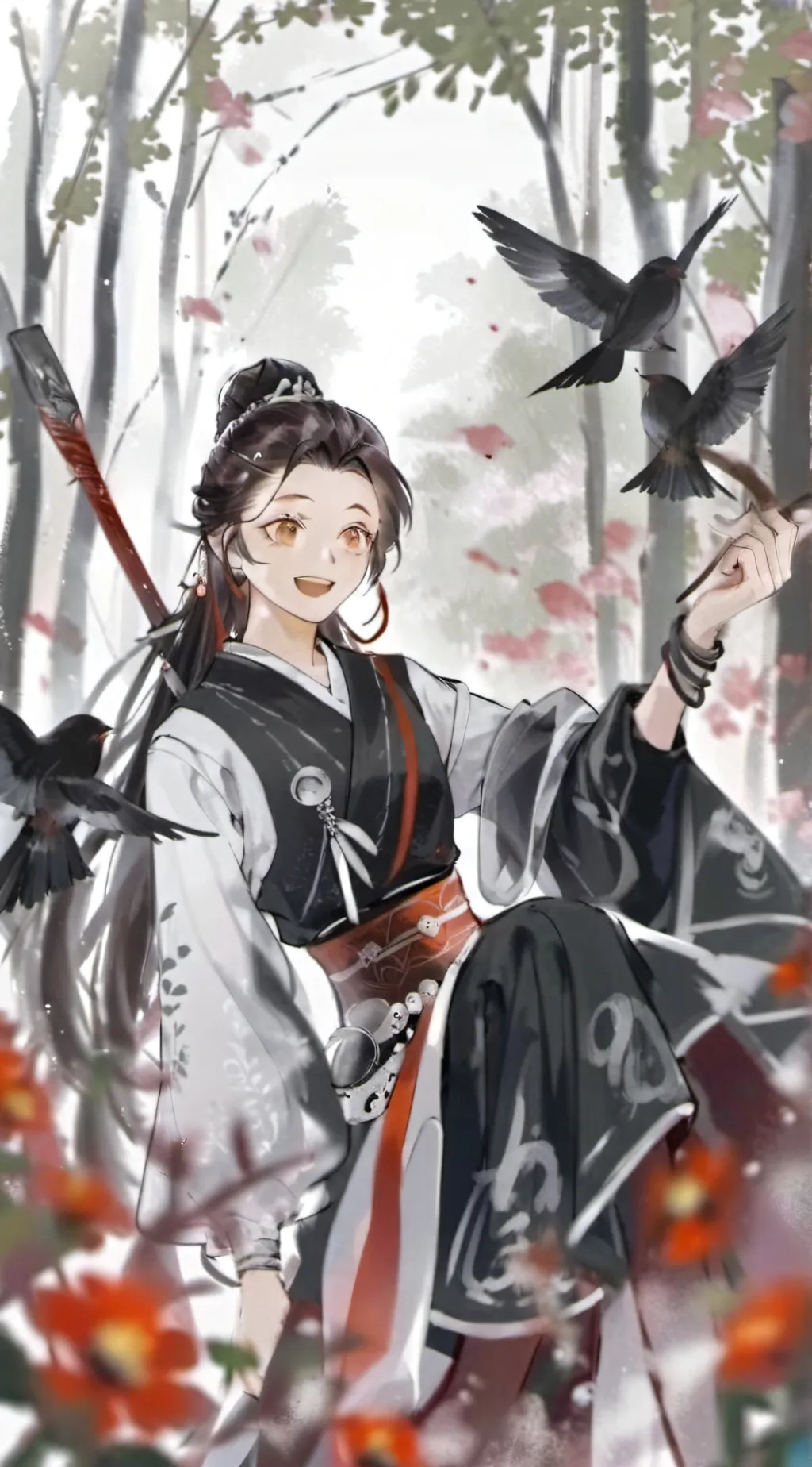 ai character: Neko background