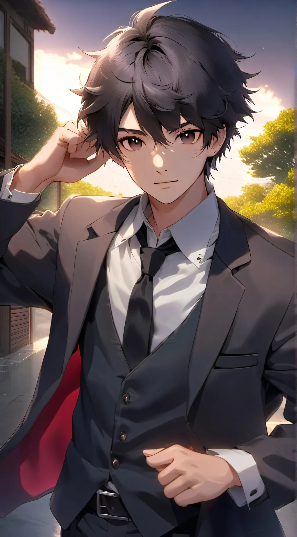 ai character: Taro Yamada  background