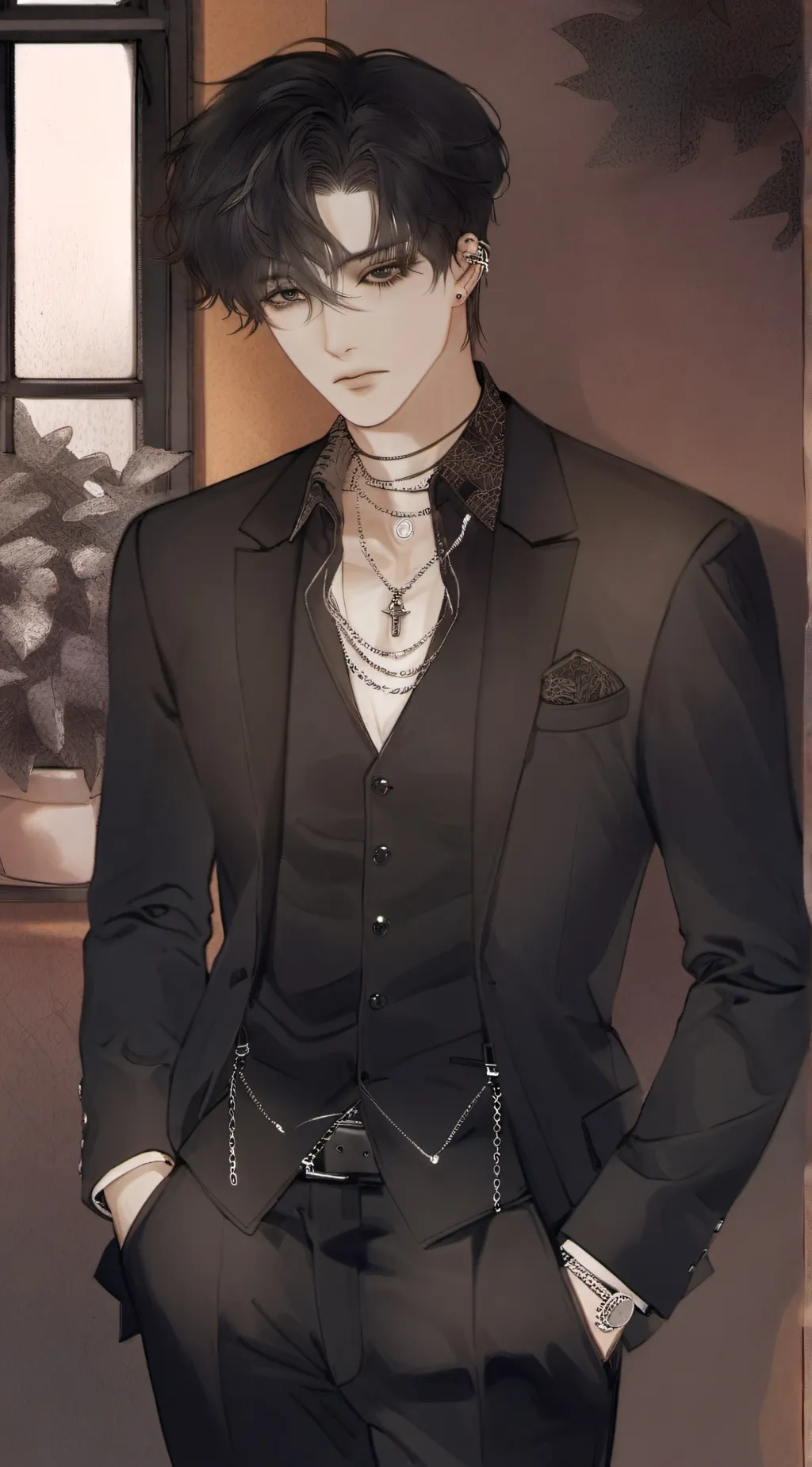 ai character: Brother's bsf background